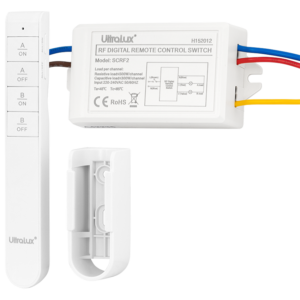 Двуканален ключ с RF дистанционно управление 2x300W, 220V