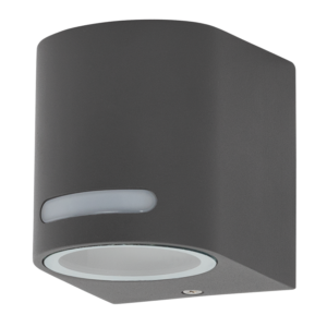 LED Фасаден Осветител Едностранно   GU10 P44  Графит