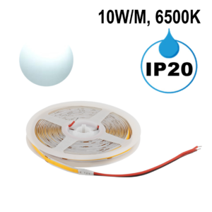 Професионална LED лента 10W/m 6500K 24V DC 320 LEDs/m COB IP20