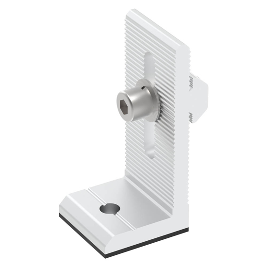 L - образна планка за ламаринен покрив с крепеж, Ø 6.3 x 80 мм